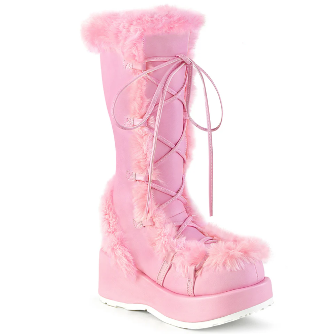 Ботинки Demonia CUBBY-311 Baby Pink