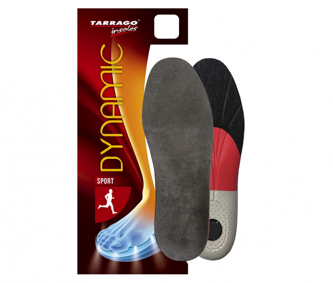 Стельки спортивные каркасные Tarrago Dynamic, микрофибра