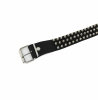 Ремень кожаный 3 ROW SPIKE STUDS