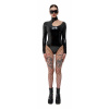 Боди MIRBA BODYCUTOUT LACQUER чёрный
