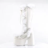 Ботинки Demonia CAMEL-311 White