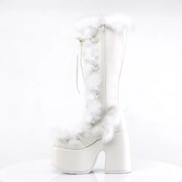 Ботинки Demonia CAMEL-311 White