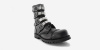Ботинки Underground Leather&Stud
