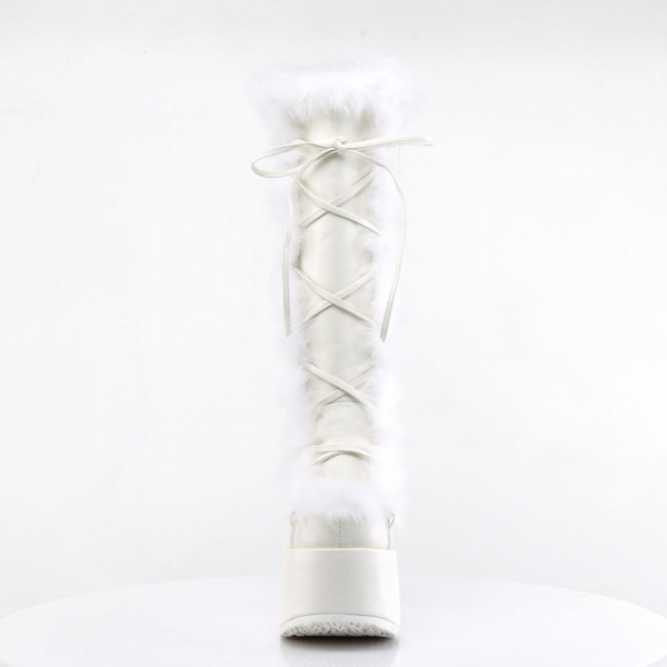 Ботинки Demonia CAMEL-311 White