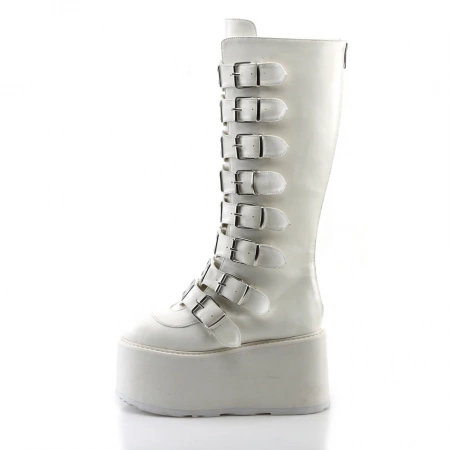 Ботинки Demonia DAMNED-318 White